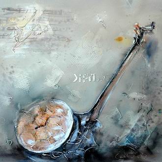 Musical Instrument oil painting